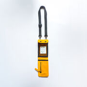 Yellow cotton phone wallet